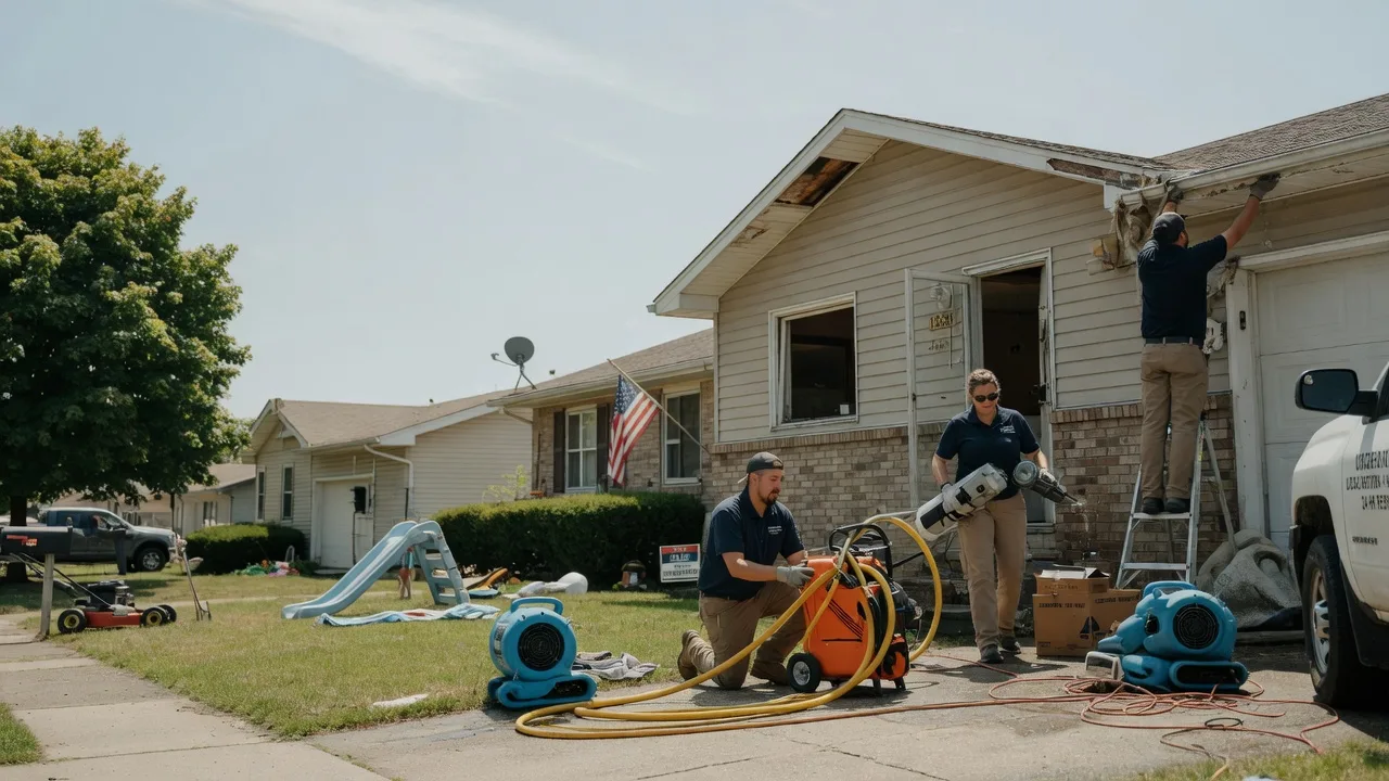 Water Damage Restoration in Jamestown, KS near me